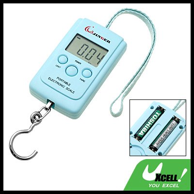 Portable Fishing Luggage Digital Hanging Scale with Hook