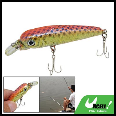 Fishing Lure Floating Fish Bait With Triple Hooks