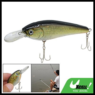 Floating Fishing Lure Fish Bait With Triple Hooks