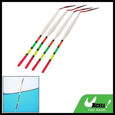 Slip Plastic Fishing Bobbers Floaters 4pcs 5.5 Inch