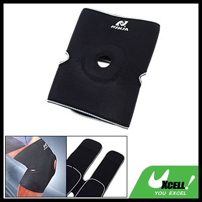 Sports Velcro Fasten Neoprene Knee Support Joint Protector