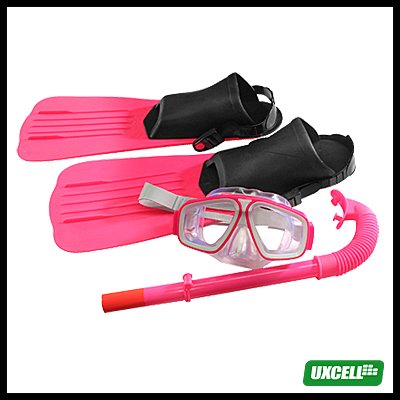 NEW Surf Surfing Scuba Diving Swimming Gear Fins Flippers + Mask + Snorkel