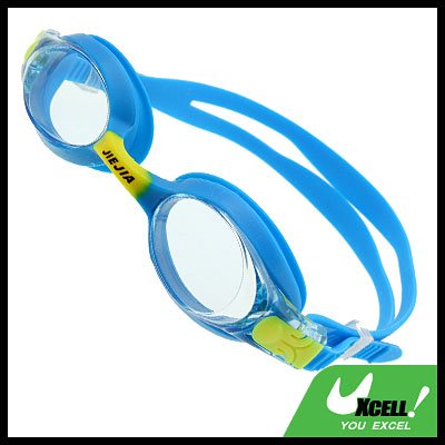 Stylish Blue Kids Swimming Pool Swim Goggles
