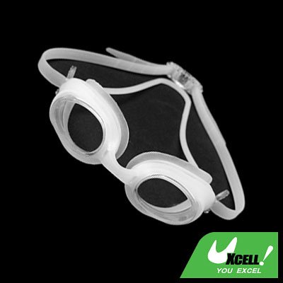 Clear White Kids Silicone Swimming Pool Swim Goggles