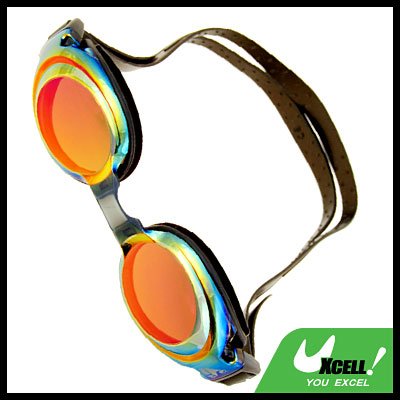 Fashion Swim Swimming Pool Silicone Goggles Anti Fog