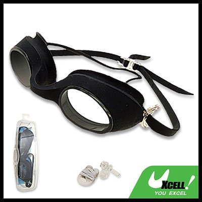 G-288 Black Swim Swimming Silicone Water Children Goggles