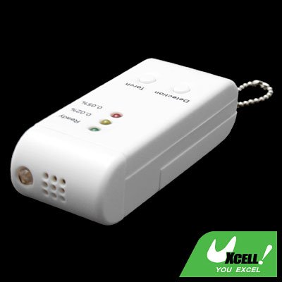 Digital Alcohol Breath Analyser Tester Breathalyser Detection with Red LED Torch