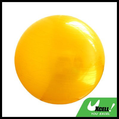 Fitness Exercise Yoga Gym Ball - Yellow@