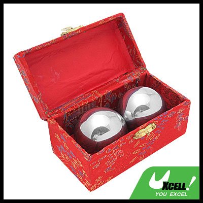 Acupuncture Pressure Point Massage Therapy Chinese Exercise Ball 1-3/4"@