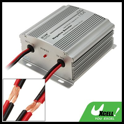 DC24V to DC12V 10A Car Power Inverter 18V-32V Input