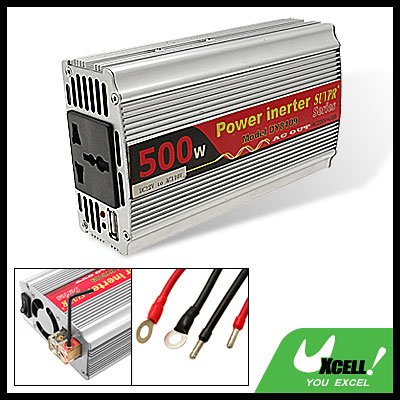 500W USB Port Car Automobile DC12V--AC110V Power Inverter Adapter