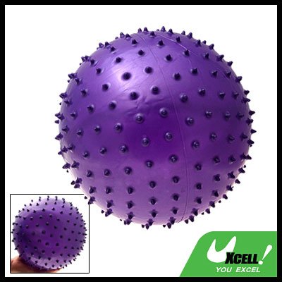 Purple Body Muscle Exercise Massage Ball Massager 7.5"