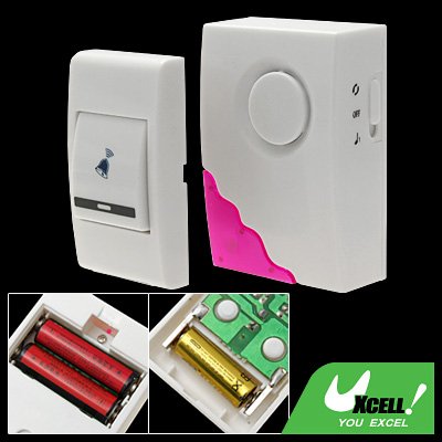 Wireless 50m Remote Control Chime Doorbell with Sound