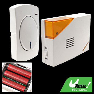 Battery Powered Wireless Cordless Doorbell Door Chime