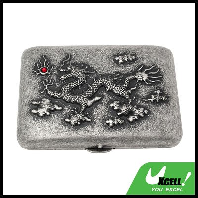 Cigarette Holding Case With Ancient Royal Dragon Motif
