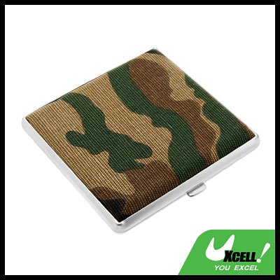 Camouflage Army Box Case Holder for 20 Cigarettes