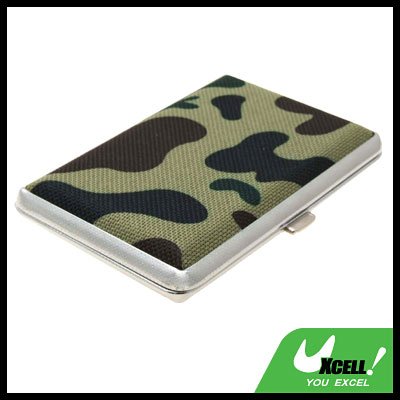Camouflage Army Box Case Holder for Cigarettes