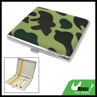 Mini Army Camouflage Design 18 Cigarette Case Holder