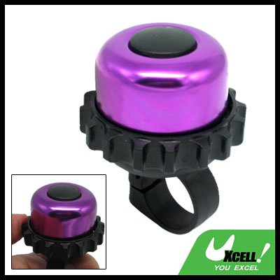 Mini Purple Black Columniform Bicycle Bike Bell