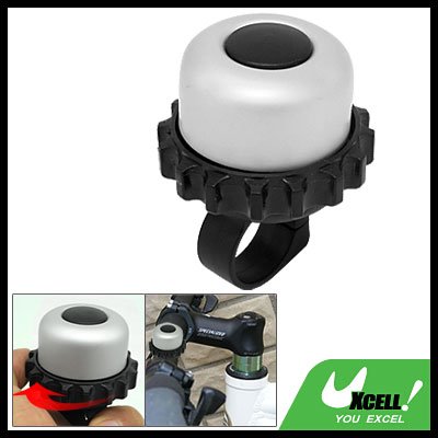 Large-size Silvery Children Kids Bicycle Bike Mini Bell