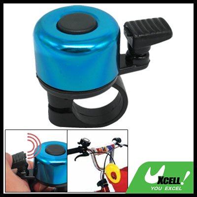 Mini Blue Black Columniform Bicycle Bike Bell