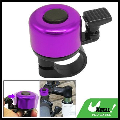 Small Mini Purple Black Columniform Bicycle Bike Bell