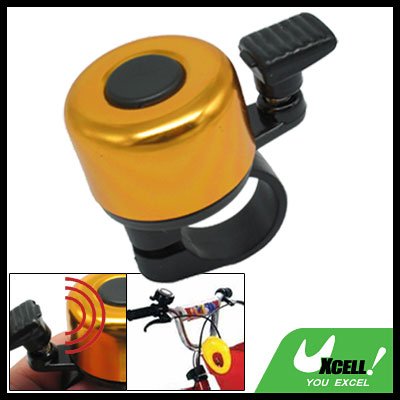 Mini Golden Black Columniform Bicycle Bike Bell