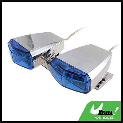 Car Auto 16 Blue LED Decorative Day Lamp Light(SW-3019)