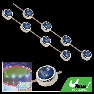 Super Bright 8 Car Auto Decorative 3 LED Side Light Lamp 12V (SL-319)