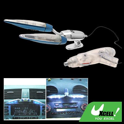 Super Bright 2 Car Auto Interior Decorative LED Lamp Light 12V (SW-3035A)