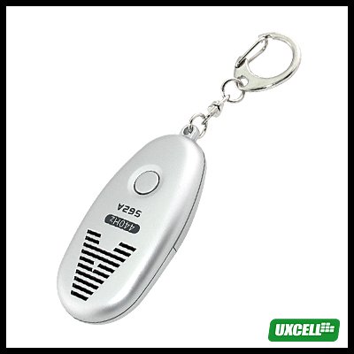 Key Ring A4-440Hz Tone Generator Guitar Strings (Cherub S62A) Silver