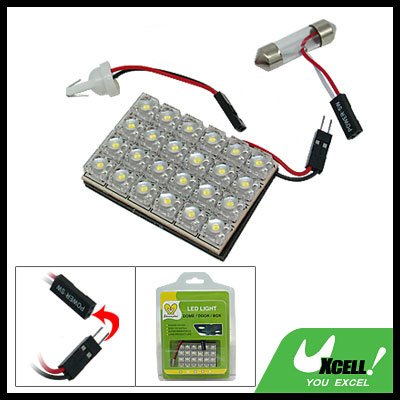 Super Bright Car Auto 24 LED Dome Light Lamp Replacement Bulbs