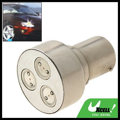 12V Pair Yellow 3 LED Auto Car Turn Tail Light Lamp