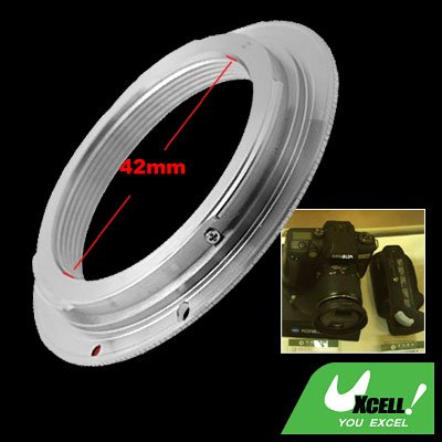 Metal M42 Lens Adapter Ring for Canon EOS 5D 40D 30D 20D
