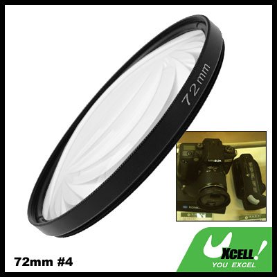 72mm +4 Close-up Attachment Lens f1000mm Filter for Nikon Canon Camera