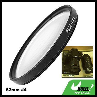 62mm +4 Close-up Attachment Lens f1000mm Filter for Nikon Canon Camera