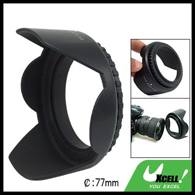 Flower 77mm Lens Hood for Canon Nikon Olympus Camera