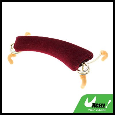 Size 4/4 - 3/4 Violin Shoulder Rest Carmine