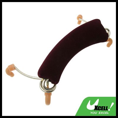Size 4/4 - 3/4 Violin Shoulder Rest-Black
