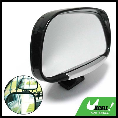 Revolving Convex Car Blind Spot Mirror Black (3R-081)