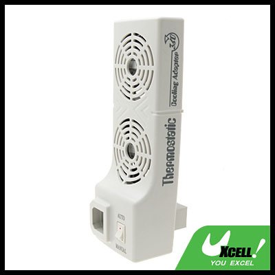 2 Sleeve Thermostatic Cooling Cooler Fan for Xbox 360