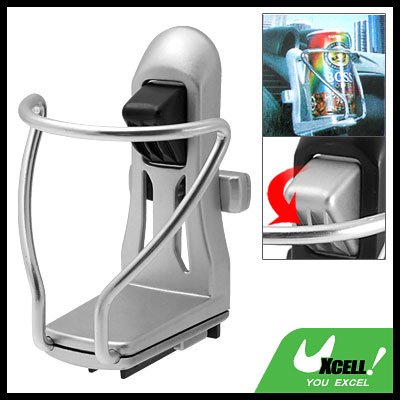 Car Auto Mount Silvery Drink Can Cup Bottle Holder Stand