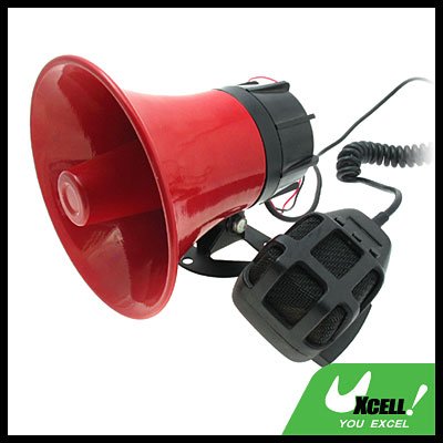 DC 12V Car /Boat Horn Siren - Red