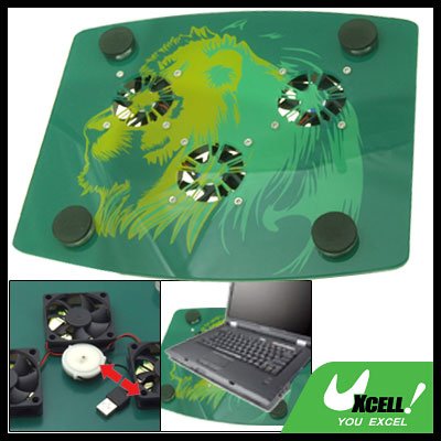 3 Fan LAPTOP Notebook USB Compact Cooling Cooler Pad