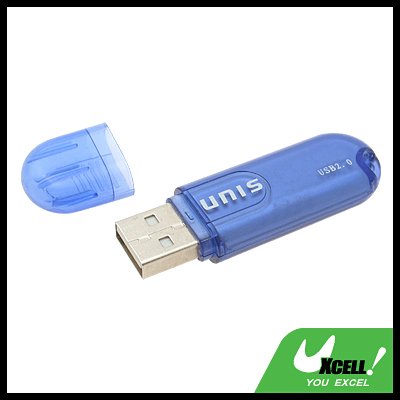 1GB USB 2.0 Flash Memory Stick Pen Drive - Blue
