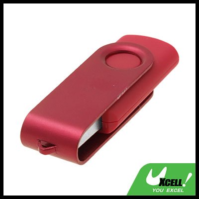 2GB Pocket Rotate USB Red Flash Memory Stick Drive Storage