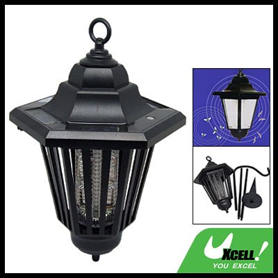 Solar Mosquito Pest Insect Bug Killer Zapper Light Lamp