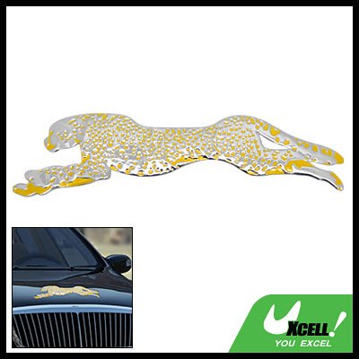 Unique Leopard Car Decoration Logo Badge Sticker