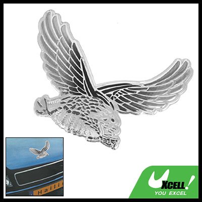 Silvery Eagle Car Decoration Logo Badge (HL-8031)