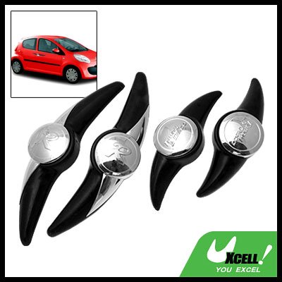 Decorative Door Guard Protector Black for Car Auto